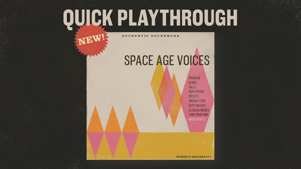 Space Age Voices - Quick playthrough