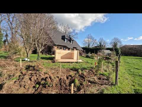 Bau Gartenhaus Ontario