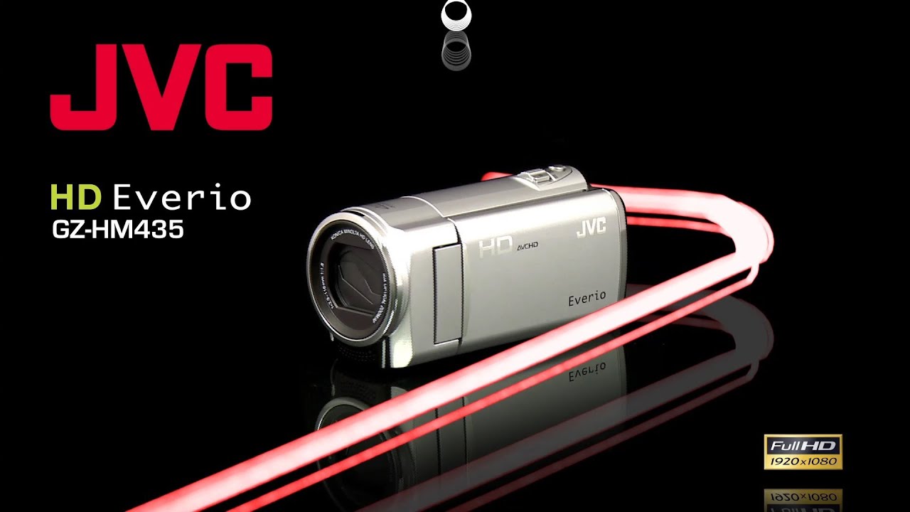 Видеокамера JVC GZ-R435, оранжевая