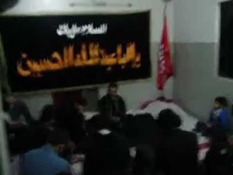Haye Abbas Mere  - Hussain Jari recticing Live Salaam