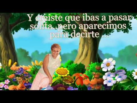 Rosalba Florez Rodas de cumpleaños..