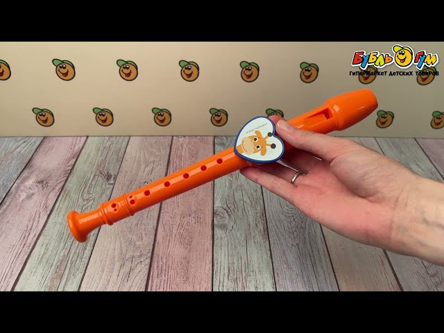 Флейта Lanson Toys Веселые звери в ассортименте - видео