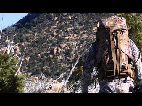 Slumberjack Rail Hauler Frame Pack with Roll Top Pack--Video Review