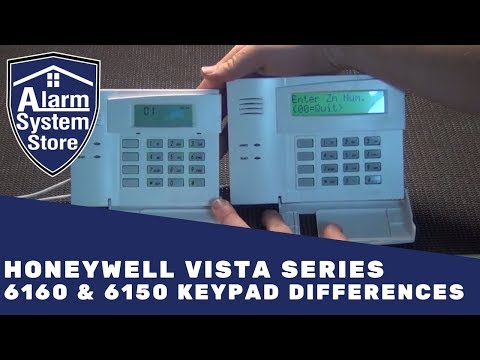 Alarm System Store Tech Video - Honeywell 6160 & 6150 Differences