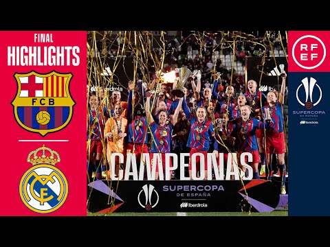 Resumen #SupercopaIberdrola | Final | FC Barcelona 2-0 Real Madrid CF