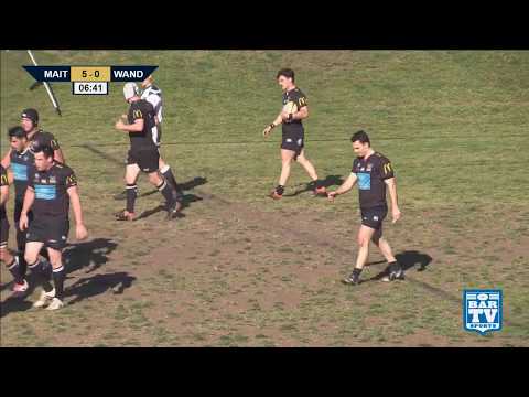 2017 RAMS NHRU Round 18 - Maitland v Wanderers
