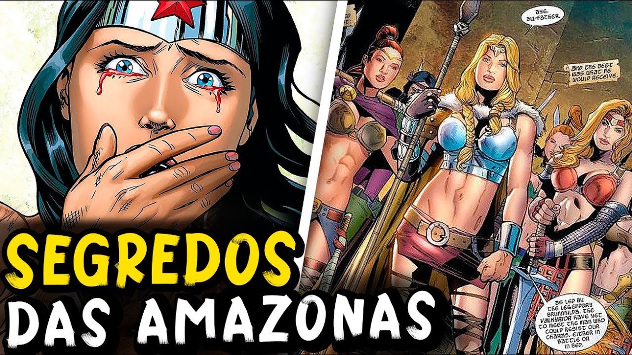 12 CURIOSIDADES SOBRE A ILHA DAS AMAZONAS | PARADISE LOST ( THEMYSCIRA )