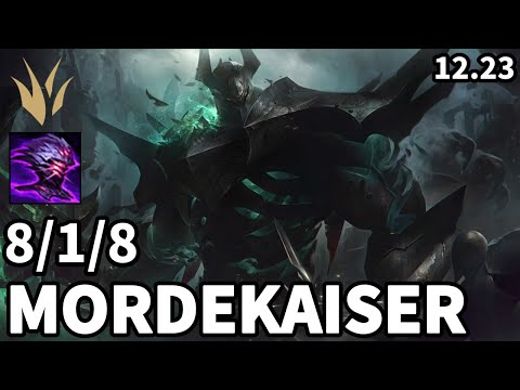 Mordekaiser Jungle vs Lee Sin - KR Master | Patch 12.23