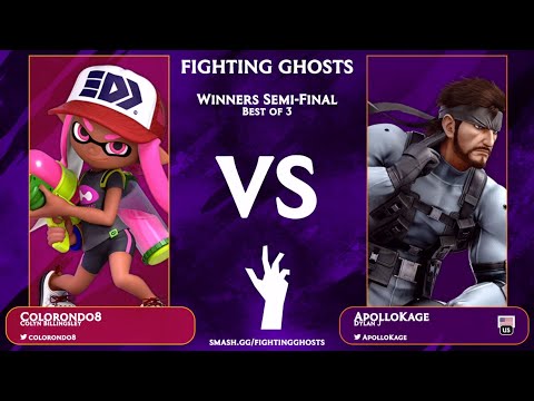 FIGHTING GHOSTS - ApolloKage (Snake) vs. Colorondo8 (Inkling) - Winners Semis