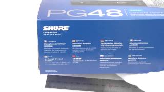 Video thumbnail for [Review]Shure Pg48 -Xlr Dynamic Microphone For Spoken Word And Karaoke by Ryen Lee