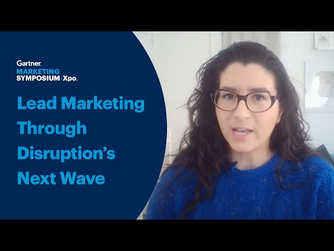 Lead Marketing Through Disruption’s Next Wave
