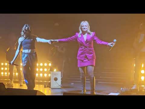 Melanie C and Emma Bunton performing the masterpiece that is viva forever.  January 2024.