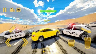 Highway Drifter - Crashes in the Police Chase - Android gameplay