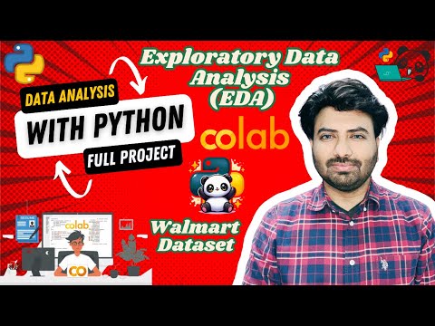 Data Analyst Project Using Python A Case Study Exploratory Data Analysis Walmart Python Panda
