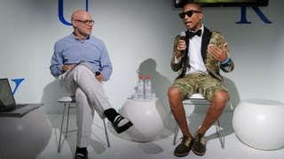 Pharrell Williams Speaks at Design Miami
