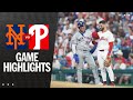 Mets Vs Phillies Game Highlights 9 8 25 MLB Highlights