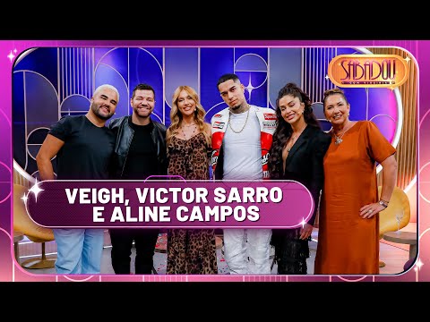 Sabadou com Virginia recebe Veigh, Victor Sarro e Aline Campos | Sabadou com Virginia (05/04/25)