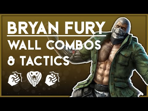 How To Use Bryan's Wall Combos | Taunt Setups & Okizeme | Tekken 7 Bryan Guide