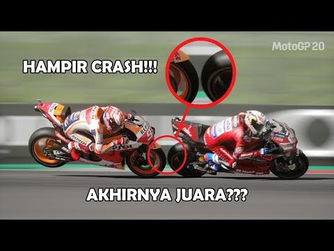 #MotoGP20 - Marc Marquez START PALING BELAKANG!!! (120% Difficulty) @Mugello + Replay