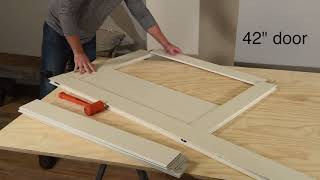 Montana PVC Barn Door Kit Installation Video