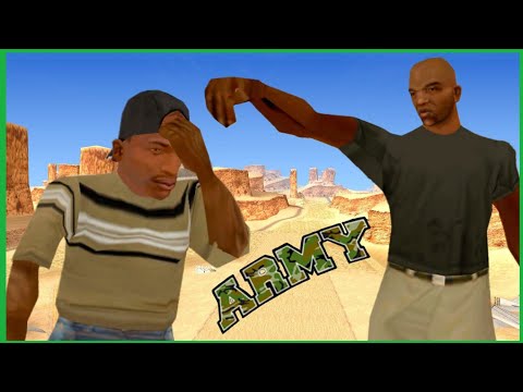 CJ Junior in Military Prison - GTA San Andreas Talking.