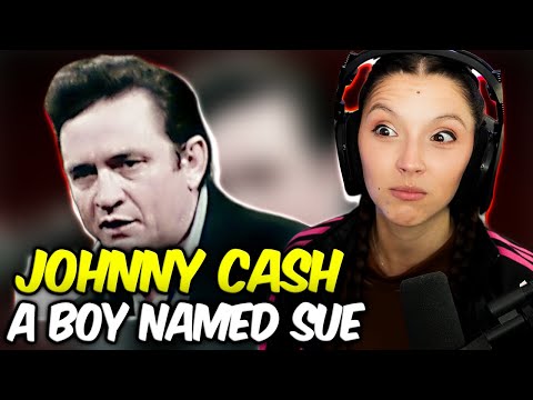 Johnny Cash - A Boy Named Sue | FIRST TIME REACTION