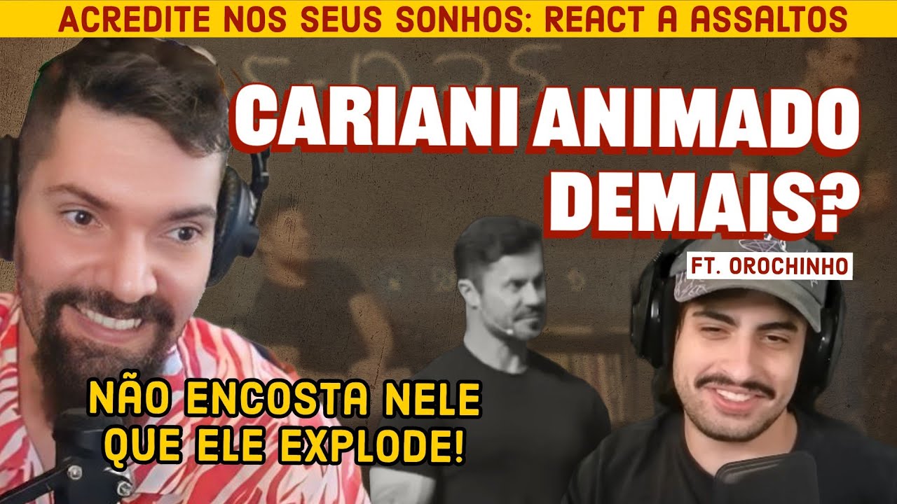 Orochinho e João Carvalho REAGEM a Pablo Marçal EMPOLGANDO o Cariani do Renato?!