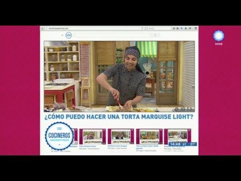 Cómo hacer una marquise de chocolate light