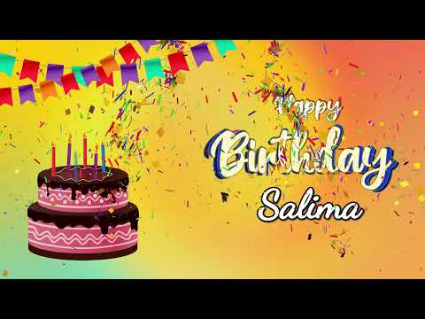 Happy Birthday Salima - Birthday Song 🎂 | Happy Birthday To You | Happy Birthday to you song