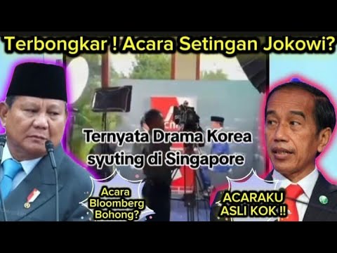 Exposed!! Shocking! Viral! Was Jokowi a setup at Bloomberg? Prabowo, Gibran, Luhut Purbaya?
