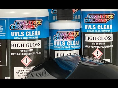Createx 4053 UVLS High Gloss Clear Part 1