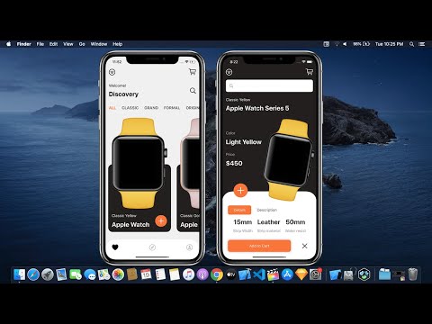 SwiftUI Complex UI Tutorials - Apple Watch Store App UI Using SwiftUI - SwiftUI Tutorials