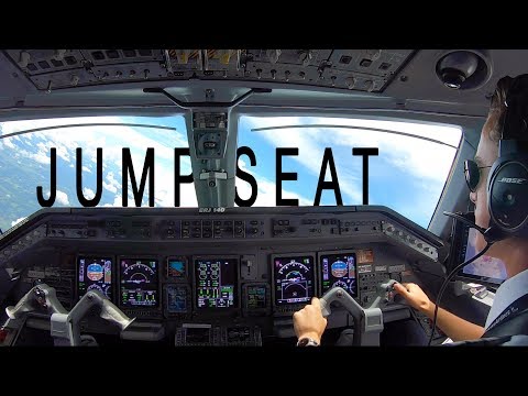 Part of a video titled "Jumpseating" - What To Know If You Want To Be A Pilot - YouTube