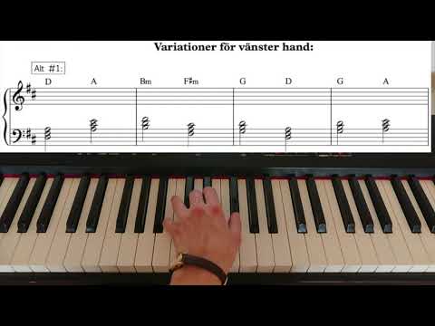 Canon in D - pianolektion