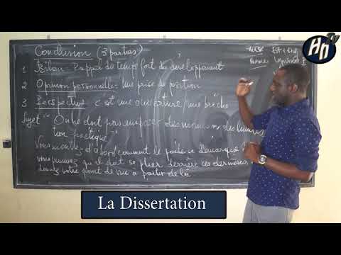 Comment faire la conclusion d'une Dissertation en français