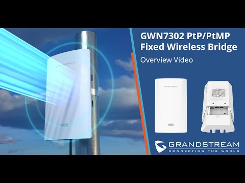 GWN7302 PtP/PtMP Fixed Wireless Bridge Overview Video