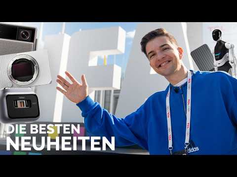 Ich habe die 20 besten Produkte auf der IFA getestet! (Roboter, Kameras, AI & mehr)