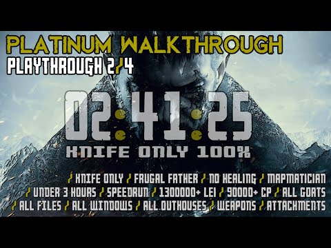 Resident Evil 8 Village - Knife Only Frugal Father 100% Speedrun - Platinum Walkthrough 2/4