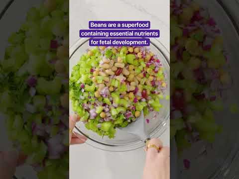 Healthy Pregnancy recipes: Three Bean Salad