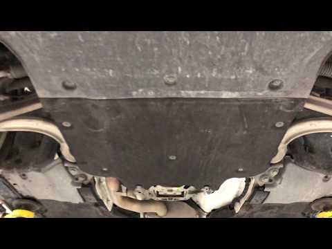 Audi A5 Bottom Skid Plate Removal