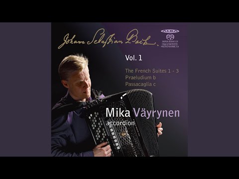 French Suite No. 1 in D minor, BWV 812: IV. Menuet I-II-I - Da capo (arr. for accordion)