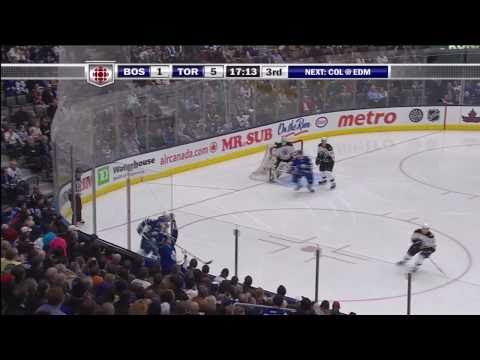 James Reimer stones Tyler Seguin - Mar 19th 2011 (HD)