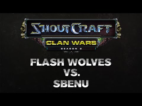 SHOUTCraft Clan Wars S2 - Yoe Flash Wolves vs SBENU