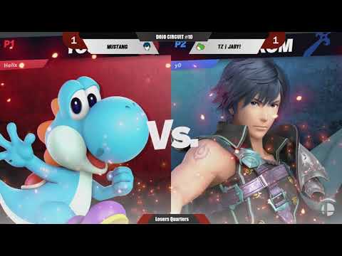 DOJO CIRCUIT #10 - SSBU - MUSTANG VS TZ | JABY! - LOSERS QUARTERS