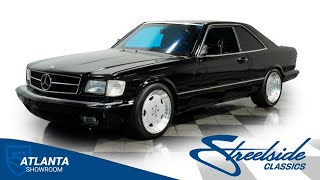 Video Thumbnail for 1991 Mercedes-Benz 560SEC