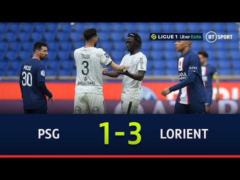 PSG vs Lorient (1-3) | Mbappe scores bizarre goal in humiliating defeat | Ligue 1 Highlights