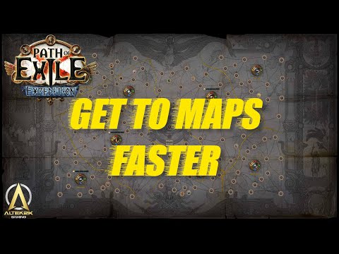 Get to MAPS FASTER at LEAGUE START in Path of Exile