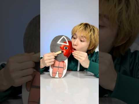 Sushininja Pranks a Squid Game Guard with Lipstick 😱💄 | Ending Is HILARIOUS!#ai#sushininja#viral