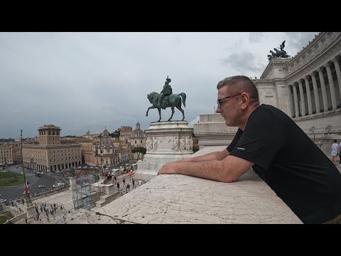 Caminhando pela Via dei Fori Imperiali 🇮🇹
