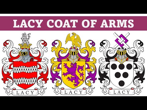 Lacy Coat of Arms & Family Crest - Symbols, Bearers, History